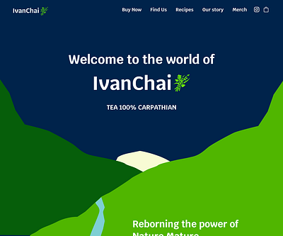 UI for IvanChai Hero section dailyui design ui user interface ux