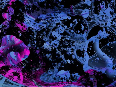 NICE amazing animation animation letters effect gif illustration letters nice not standard pink trend water