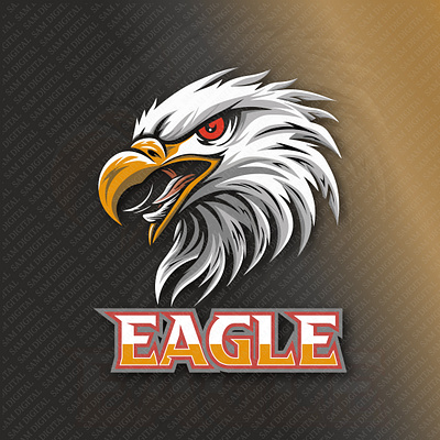 Esports Mascot Logo Designs bear logo eagle logo esports logo graphic design logo mascot logo rhino logo tiger logo wolf logo