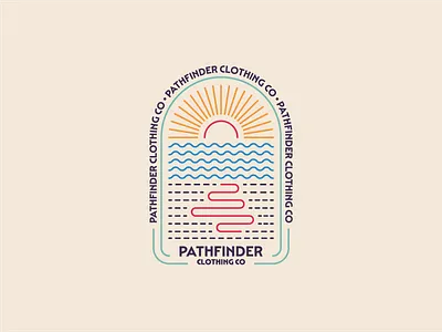 Pathfinder branding clean design graphic design illustration logo minimal monoline ui vector web