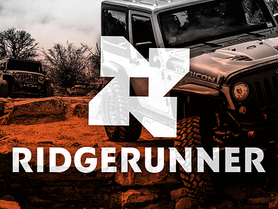 RIDGERUNNER Branding and Catalog Design 4x4 catalog design graphic design jeep logo offroad ridgerunner social media