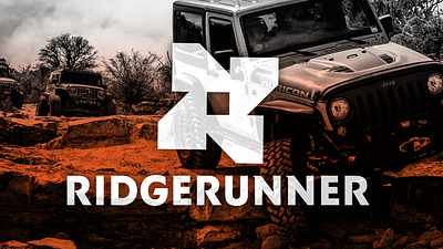 RIDGERUNNER Branding and Catalog Design 4x4 catalog design graphic design jeep logo offroad ridgerunner social media