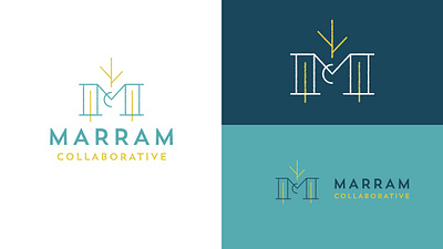 Marram Collaborative collaborative design dunes grass letterm logo