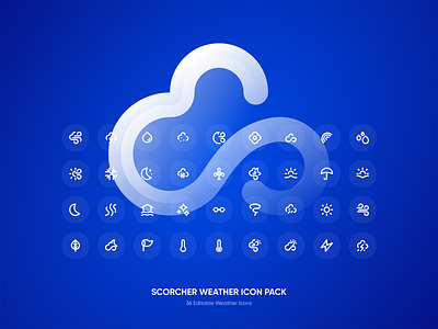 Scorcher | Weather icon pack (NEW) creativedesign designcommunity designinspiration digitalart dribbbleshot graphicdesign icondesign iconography iconpack illustrationart uiicons vectoricons visualdesign weatherapp weatherart weatherforecast weathergraphic weathericons weatherillustration