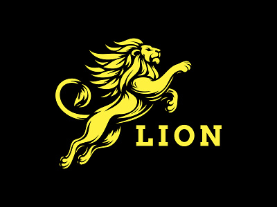 Lion Logo animal branding circle clu crest crown emblem gaming gold golden great icon king lion lion head luxurious luxury royal strength strong