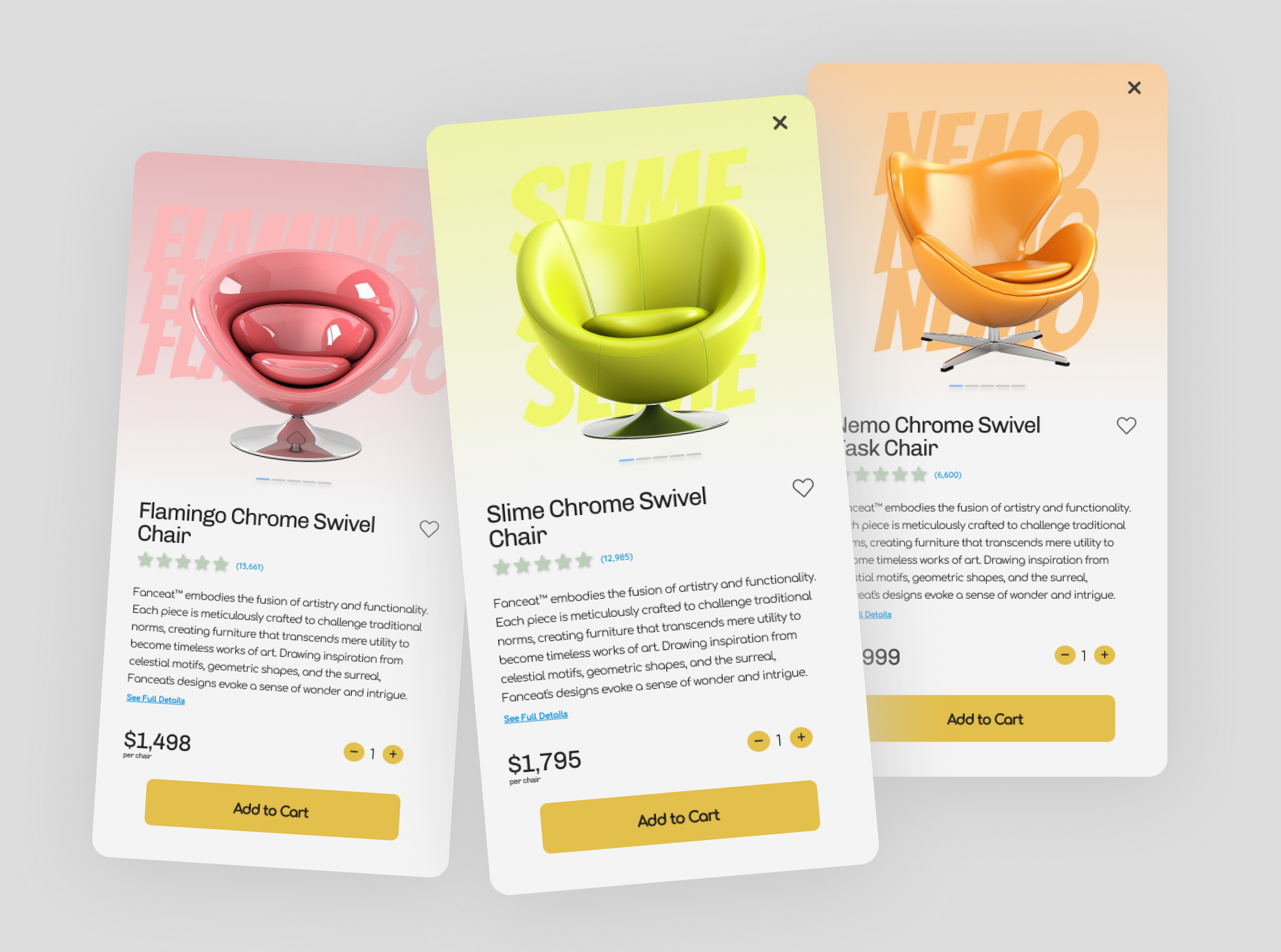 Furniture Shopping App UX UI Design chairs couch design fancy chairs furniture app furniture ui graphic design home home shopping app illustration mobile app seating shopping app typography ui ui design ux ux design vector