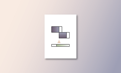 21.1.1 abstract gradient illustration line minimal modern modern art print tree