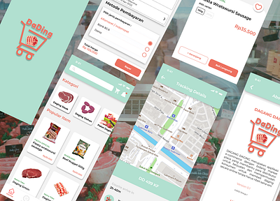 Dagang Daging Mobile App e commerce meat mobile