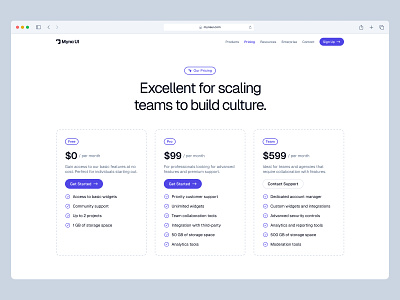 Pricing Page 💵 buttons cards design framer landing landing page minimal pricing pricing page saas ui web design