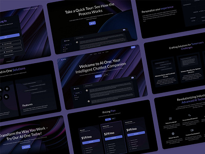 AI Landing Page Webflow Website Template ai ai landing page ai website ai website design artificial intelligence artificial intelligent artificialintelligence dark saas landing page saas website template web design web design template web template design webdesign webflow website website template website templates websites
