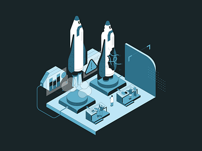 Isometric Data Illustrations data design feature management illustration illustrator isometric