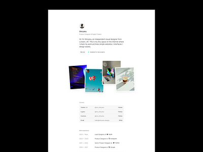 Anor — Personal Website Template branding design framer illustration interface nocode personal portfolio template ui