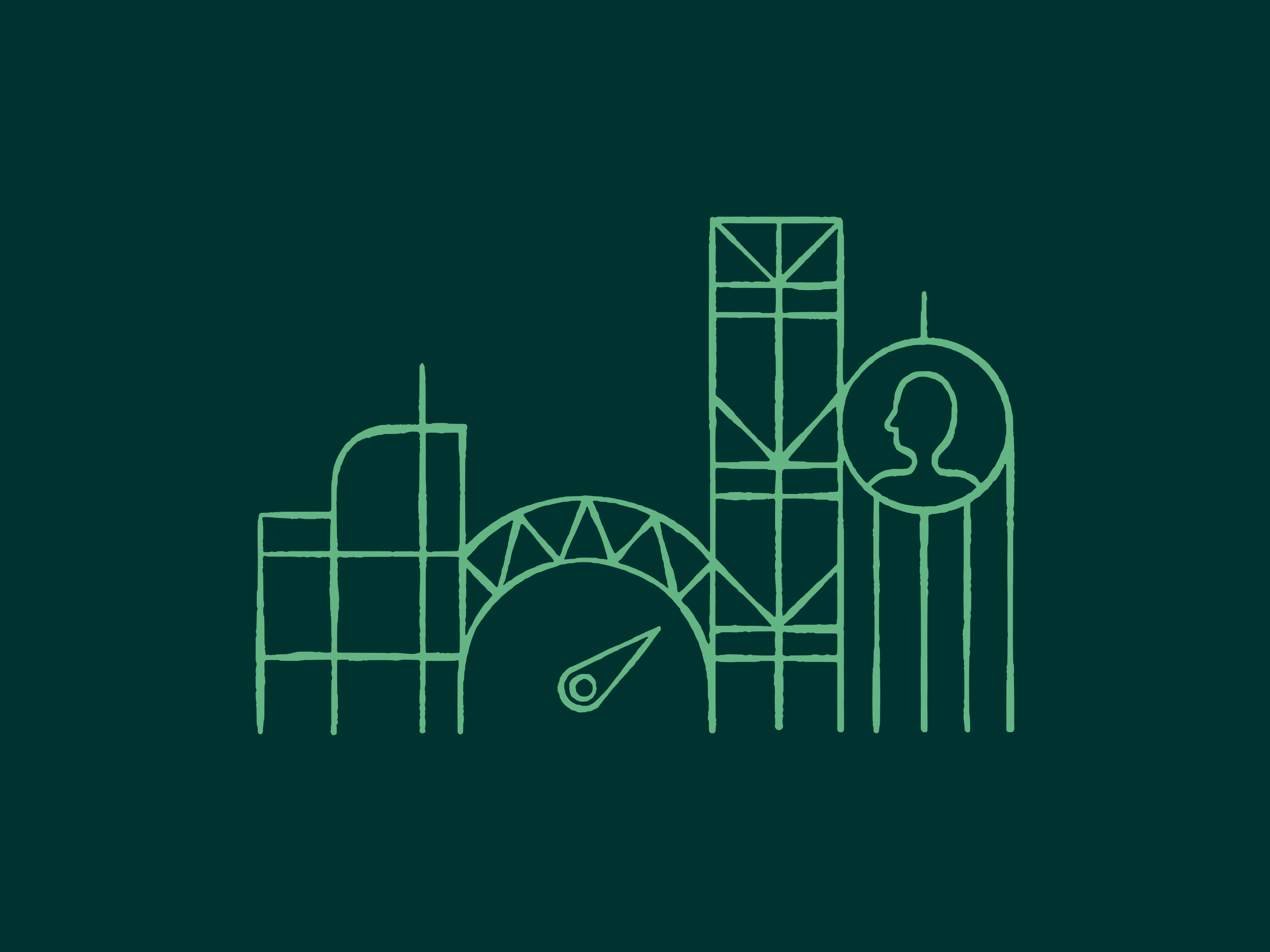 Real Estate Brokerage Illustrations branding brokerage finance illustration illustrator lender procreate real estate