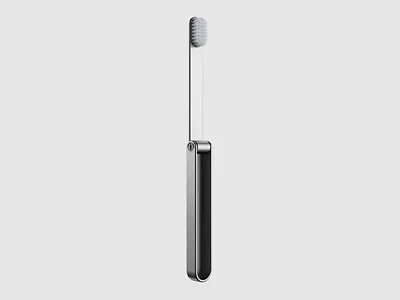 IO | TRAVEL TOOTHBRUSH 3d animation concept design design graphic design illustration industrial design motion graphics