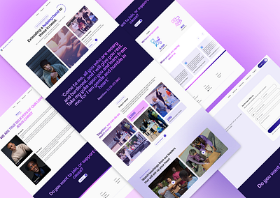 Brookstone Ministry Outreach Website landing page product design responsive design ui design web design