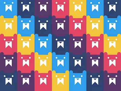 Why? animation bear blue brand branding character color colors design graphic hypnosis illustration logo motion motion graphics movement pattern purple red yellow