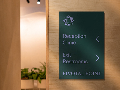 Pivotal Point acupuncture charleston chinese medicine green health health care herbal medicine hero page identity landing page logo office purple sign signage south carolina spiral wayfinding website wellness