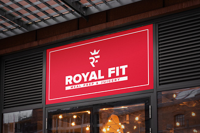 Royal Fit - Branding Identity & Packaging branding icon illustrator logo logo design packaging visual identity