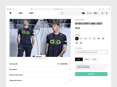 E-commerce UI Concept ui