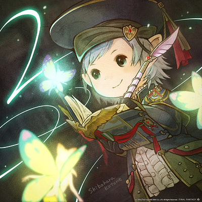 Illustrations related to FF14 illustration