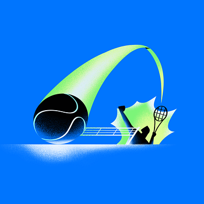 Tennis 🎾 2d design illustration sports tennis