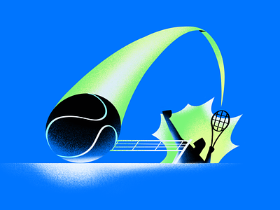 Tennis 🎾 2d design illustration sports tennis