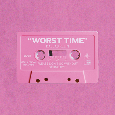 "WORST TIME" album cover graphic design textures typography