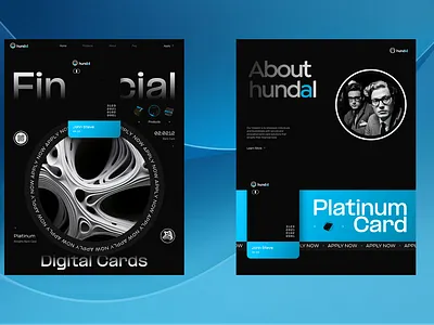 Hundal Finance Digital Cards App UI Platform UI UX app banking cards crypto design finance hundal illustration platinum ui ux