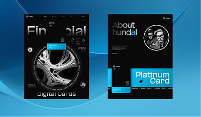 Hundal Finance Digital Cards App UI Platform UI UX app banking cards crypto design finance hundal illustration platinum ui ux