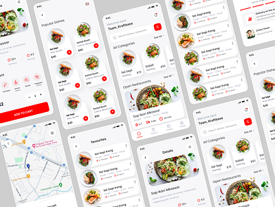 Zoodie IOS App Design app app design food app mobile app mobile application ui ui design uiux ux design