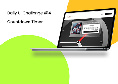 Countdown Launch Timer 014 animation concept ui design countdown timer daily ui challenge daily ui challenge 014 product launch ui ux