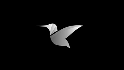 MINIMALIST BIRD LOGO 3d animation branding graphic design logo motion graphics ui