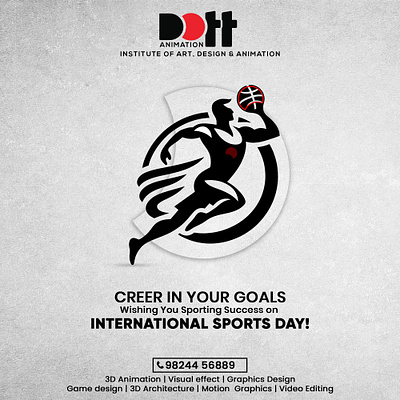 Internation Sports Day cretive design fitlife helthy internationsportsasdat sportsforall