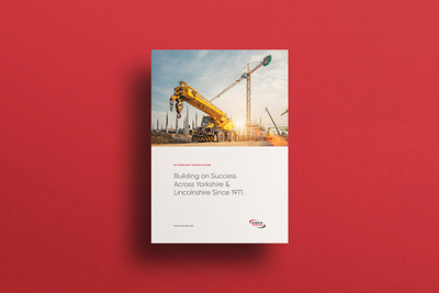 Construction Brochure Design | Hobson Porter branding brochure brochure design construction graphic design print print design