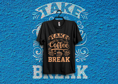 COFFEE T-SHIRT DESIGN t shirt illustration