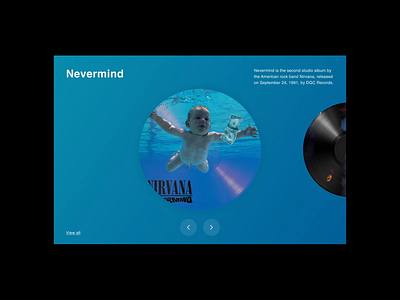 Vinyl Store - Website Design animation dailyui design graphic design landing page ui ui design ui ux vinyl vinyl records vinyl showcase vinyl website vinyl website design web design website design