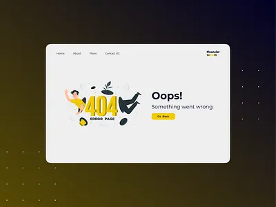 404 - Error page ui