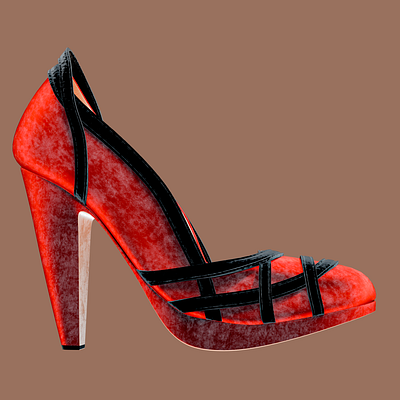 Miranda Priestly's shoes 3d 3d art 3d illustration 3d modeling 3d render animation blender design graphic design illustration model render