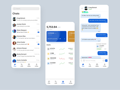 SecureLink - Decentralized P2P Messaging and Payments design figma ui ux uxui desugn