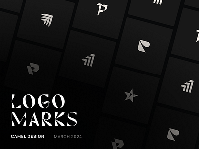 Logo Marks - March 2024 abstract app brand branding brandmark clean dark design graphic design icon illustration inspiration logo logofolio mark marks minimal symbol ui web