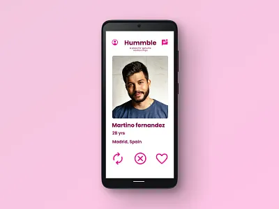 Dating app design figma product design ui uiux ux
