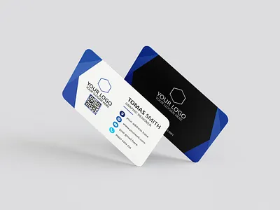 Corporate Business Card Design adobe illustrator graphic design illustration