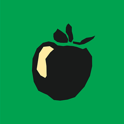 "ADLER" - Apple Illustration apple branding design ginger grape illustrations graphic design illustration logo vector