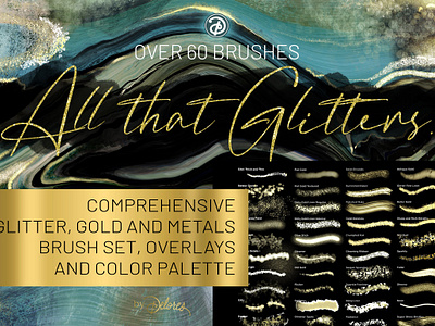 All That Glitters Procreate Brushes