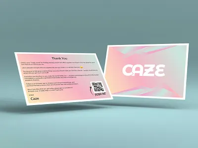 Thank You Card Design | Product Insert Desi | Product Tag Design product insert