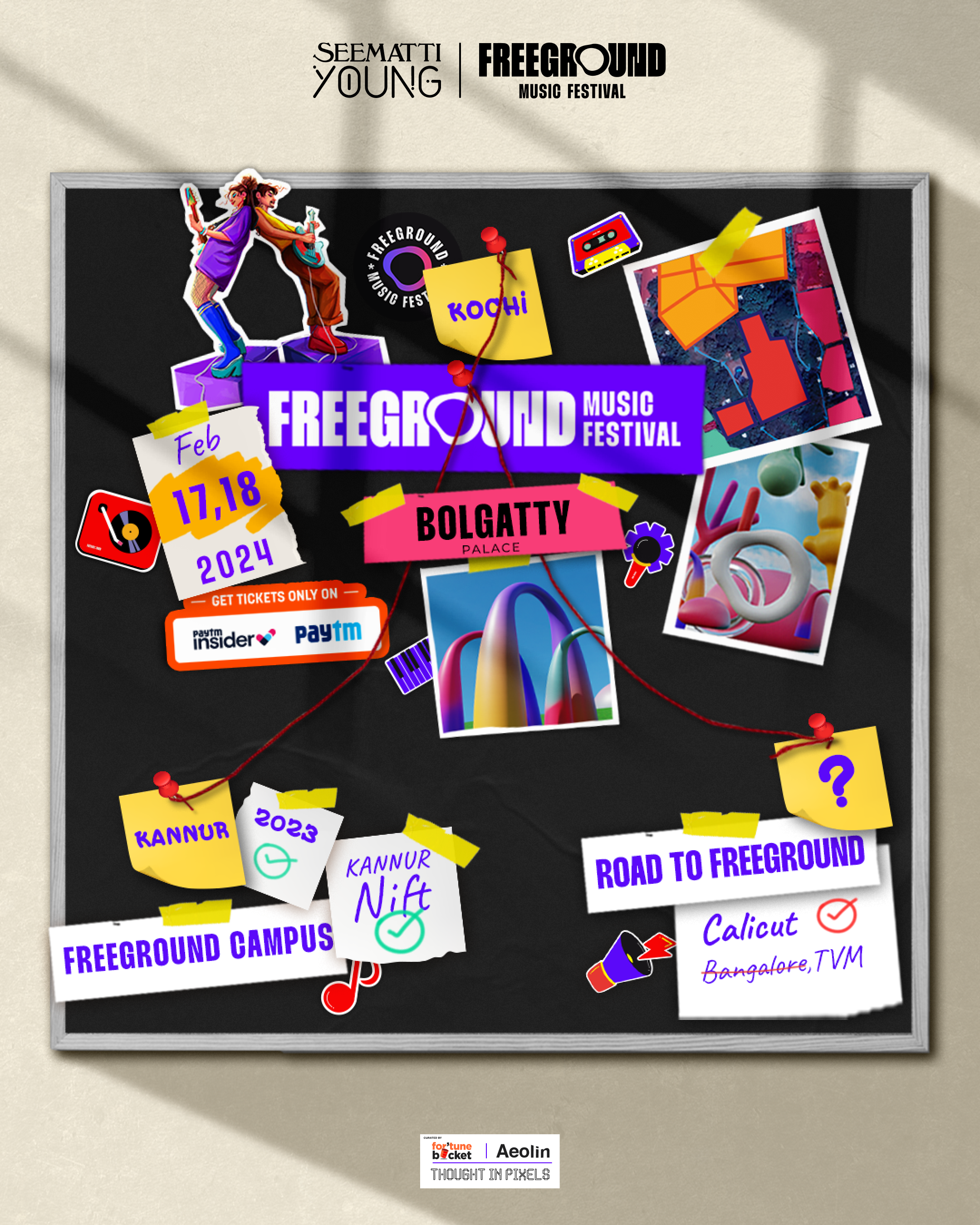 Investigation Board- FREEGROUND posters social media post
