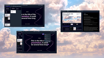 MVP design of deckd — where Figma meets presentations branding deck googleslides keynote powerpoint presentation presentation software slides ui ux