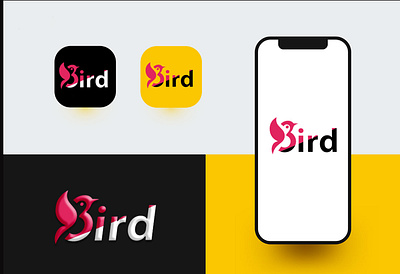 A Unique Bird logo design 3d animation bird logo birds branding design graphic design illustration logo logos ui vector