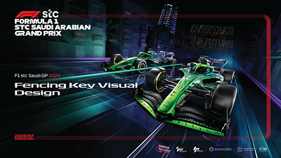 F1 stc GP 2024 Fencing Design Key Visual in Jeddah