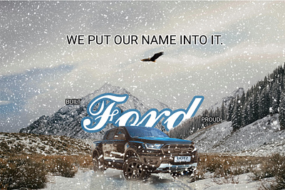 Ford Ad ad graphic design illustration